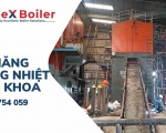 Lò hơi tầng sôi đốt biomass công suất 15 tấn/giờ